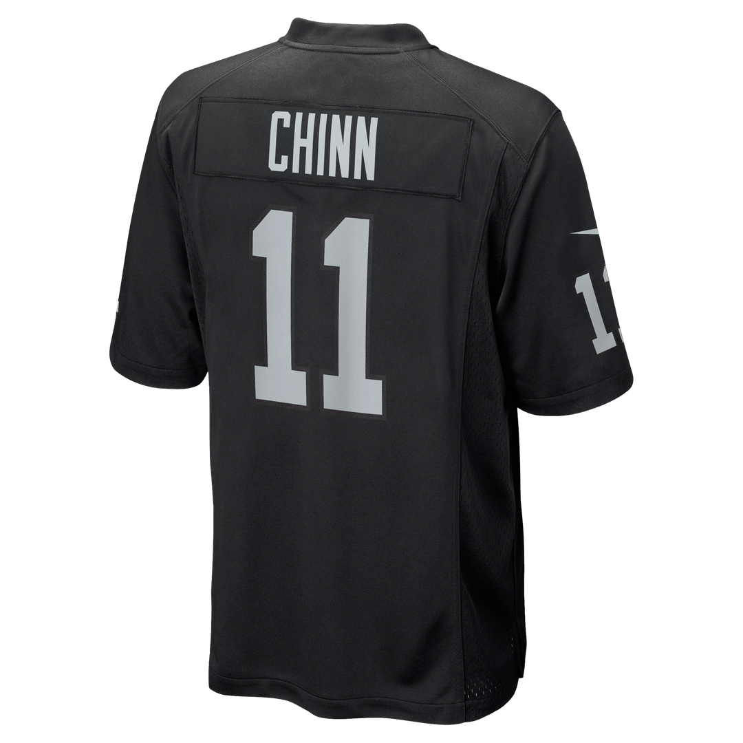 Las Vegas Raiders Jeremy Chinn Nike Team Game Jersey - Black