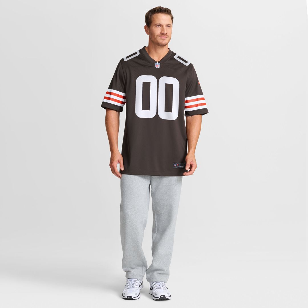 Cleveland Browns Denzel Boston Nike Game Jersey - Brown