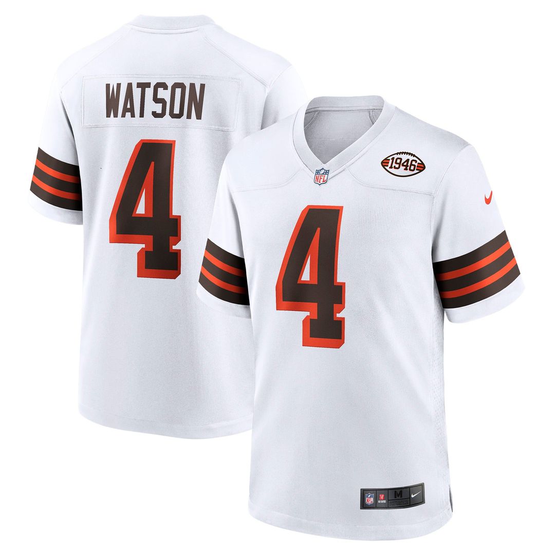 Cleveland Browns Deshaun Watson Nike Alternate Game Jersey - Brown