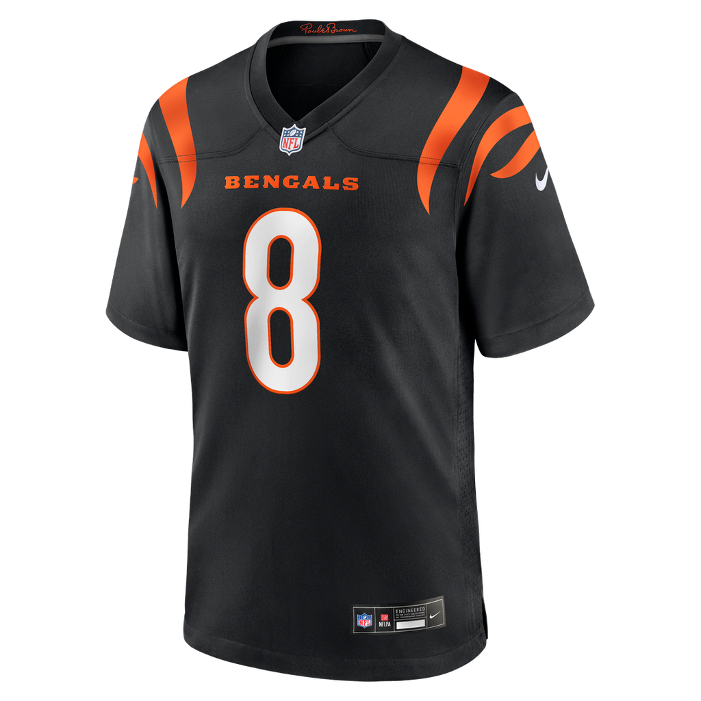 Cincinnati Bengals Ryan Rehkow Nike Game Jersey - Black