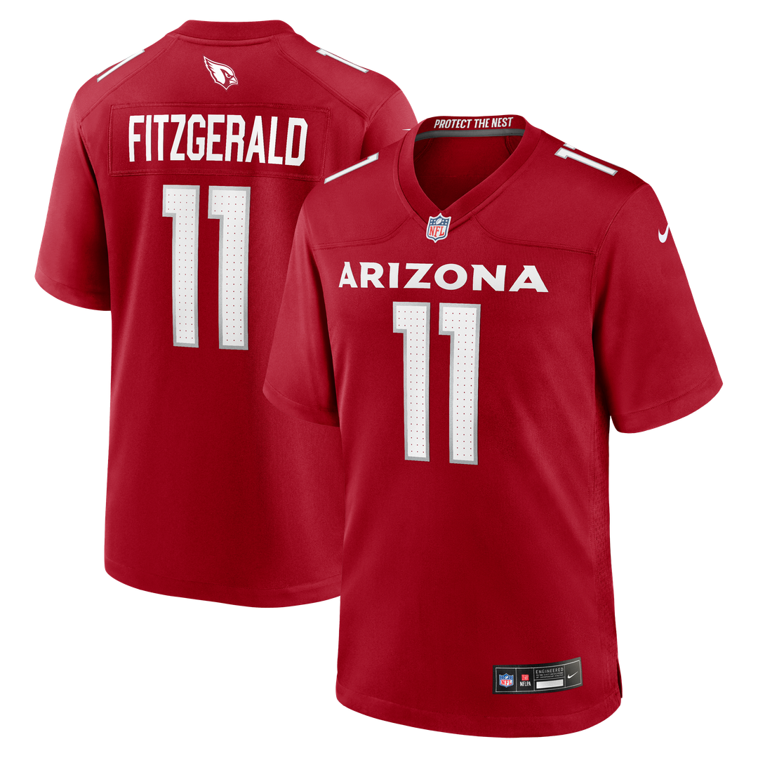 Arizona Cardinals Larry Fitzgerald Nike Team Retired Game Jersey - Cardinal