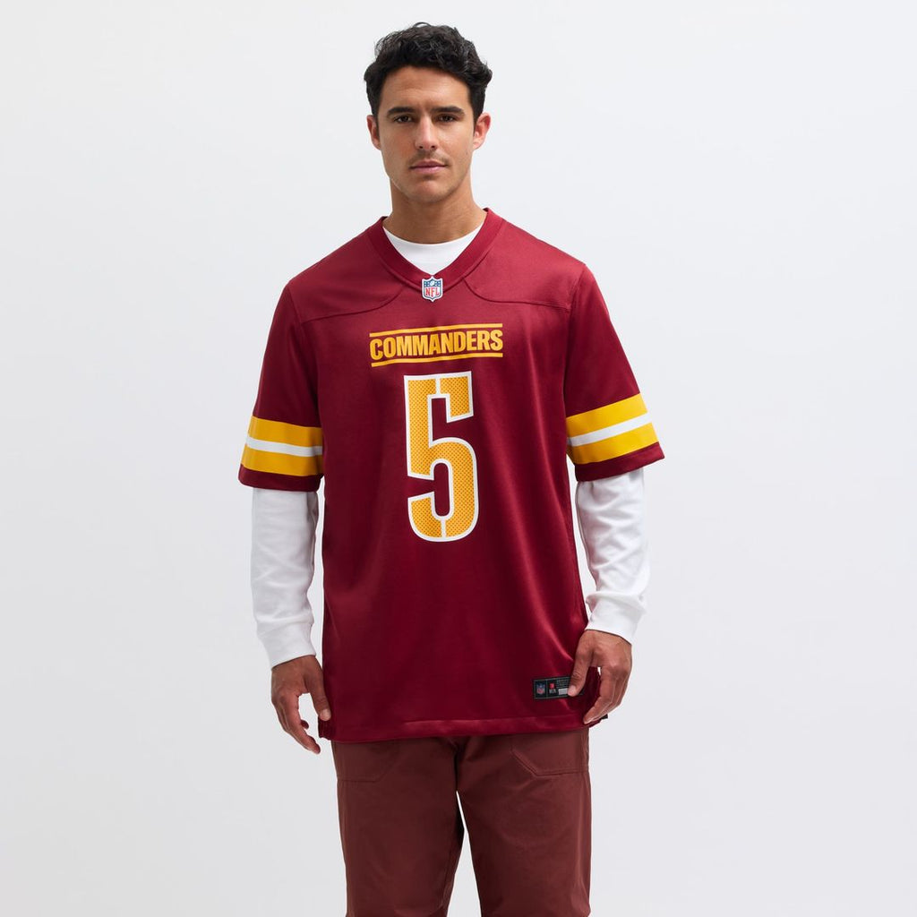 Washington Commanders Jayden Daniels Nike Player Game Jersey - Burgundy