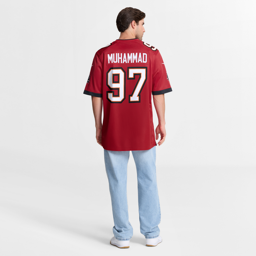 Tampa Bay Buccaneers Al-Quadin Muhammad Nike Team Game Jersey - Red