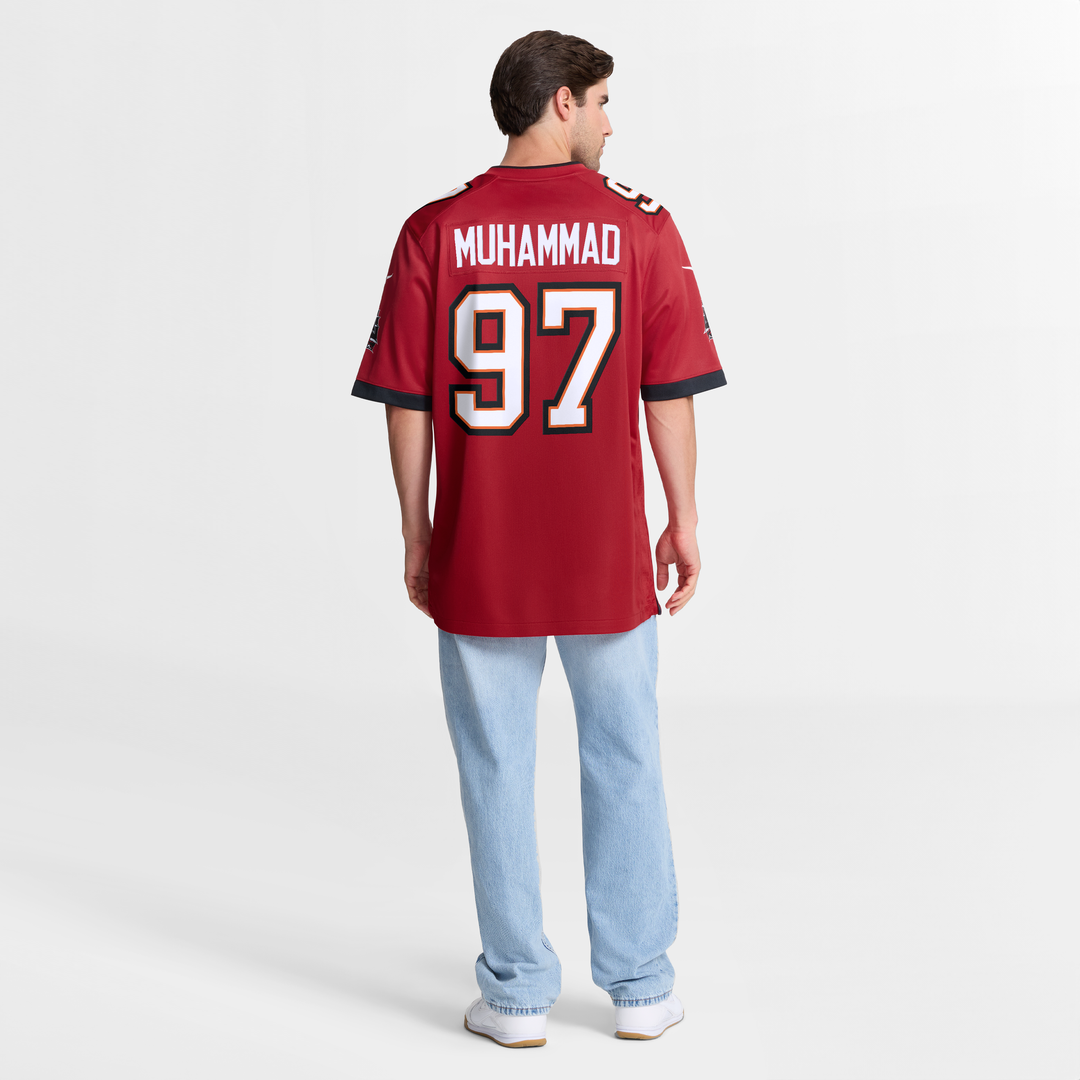 Tampa Bay Buccaneers Al-Quadin Muhammad Nike Team Game Jersey - Red