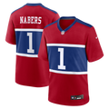 New York Giants Malik Nabers Nike Alternate Game Jersey - Century Red