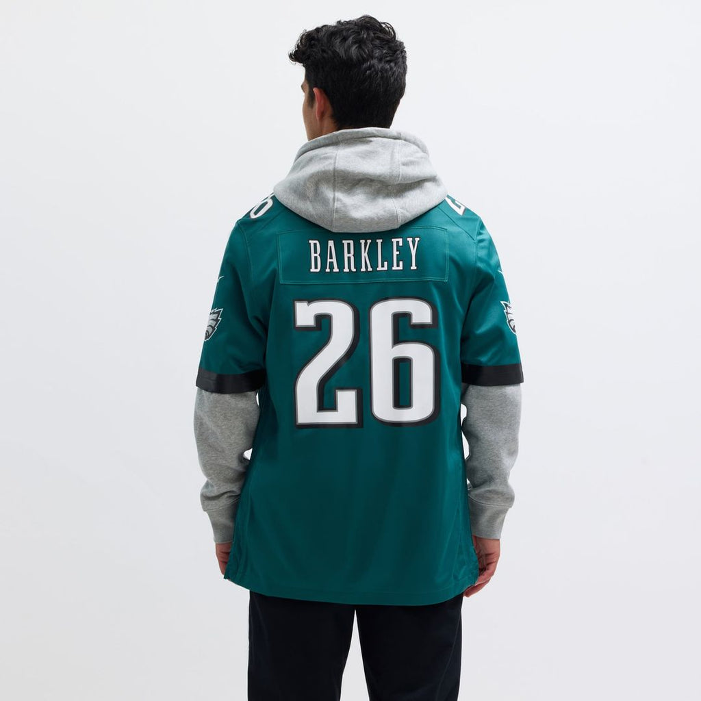 Philadelphia Eagles Saquon Barkley Nike Alternate Game Jersey - Black