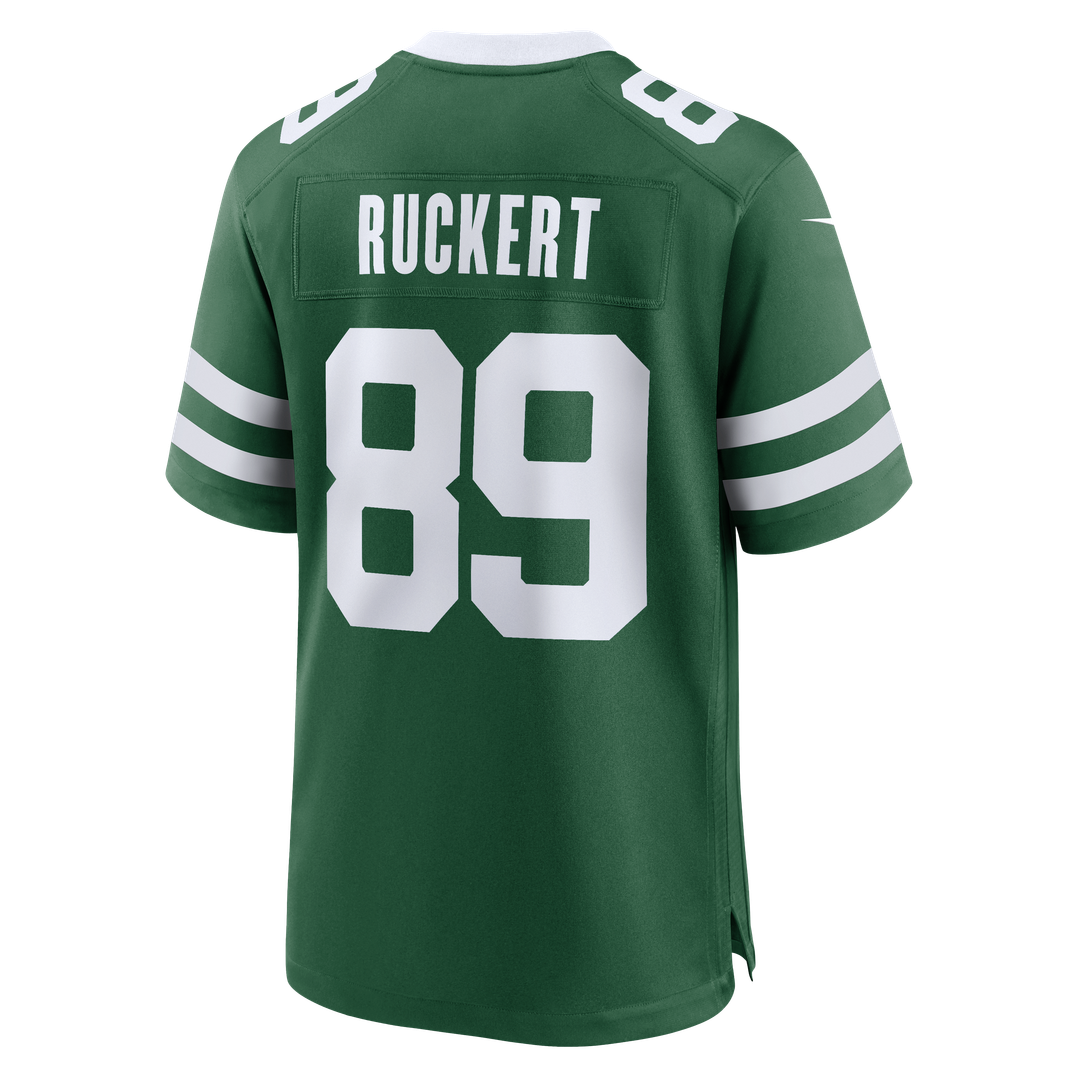 New York Jets Jeremy Ruckert Nike Team Game Jersey - Legacy Green