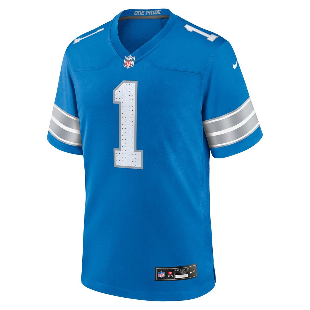 Detroit Lions Jameson Williams Nike Game Player Jersey - Blue