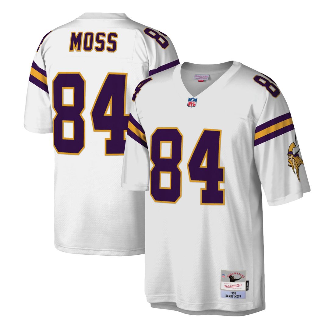 Minnesota Vikings Randy Moss Mitchell & Ness Legacy Replica Jersey - White