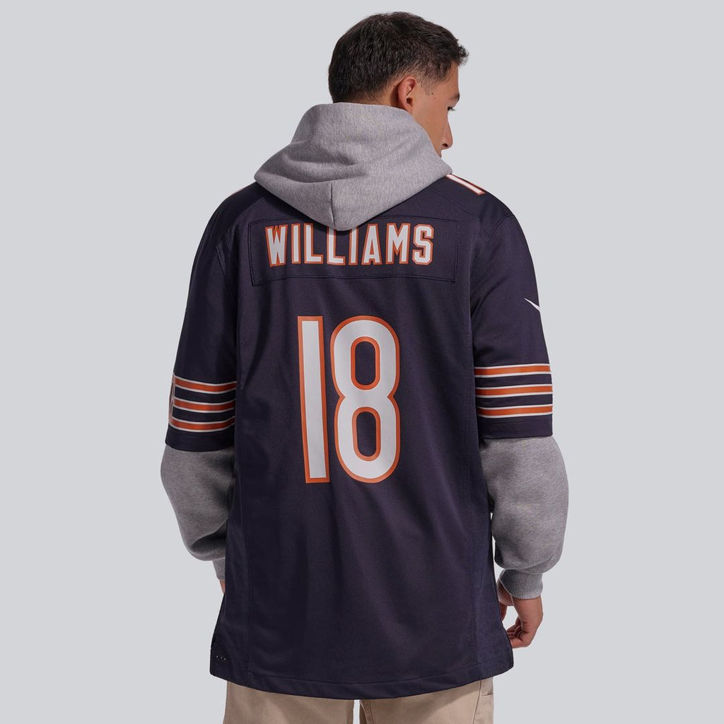 Chicago Bears Caleb Williams Nike Player Game Jersey - Navy