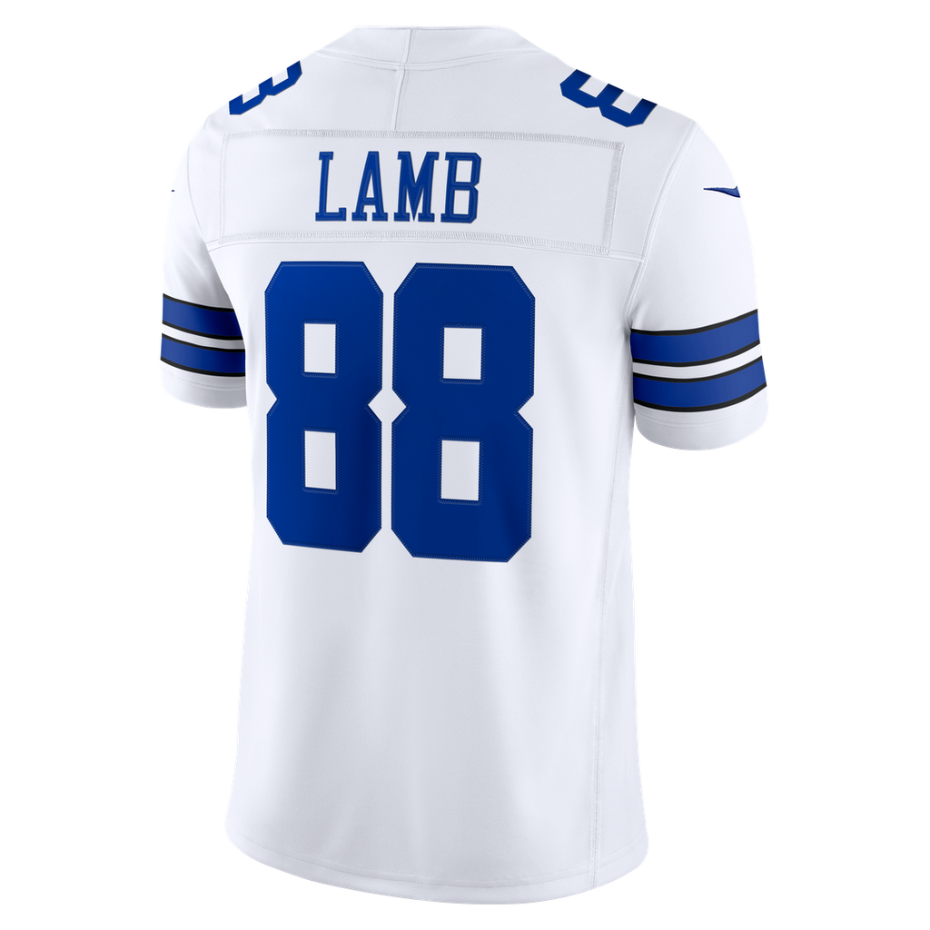 Dallas Cowboys CeeDee Lamb Nike Vapor F.U.S.E. Stitched Limited Jersey - White