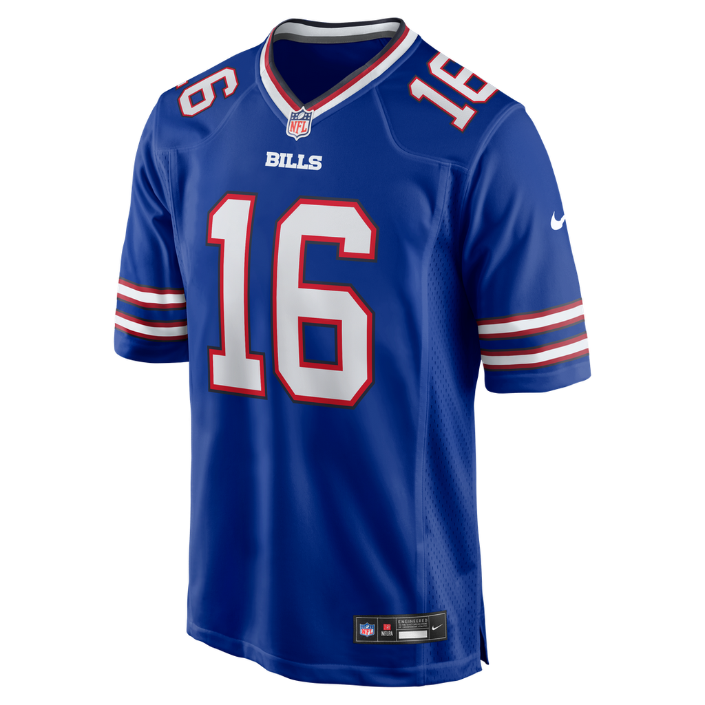 Buffalo Bills Tyler Bass Nike Team Game Jersey - Royal