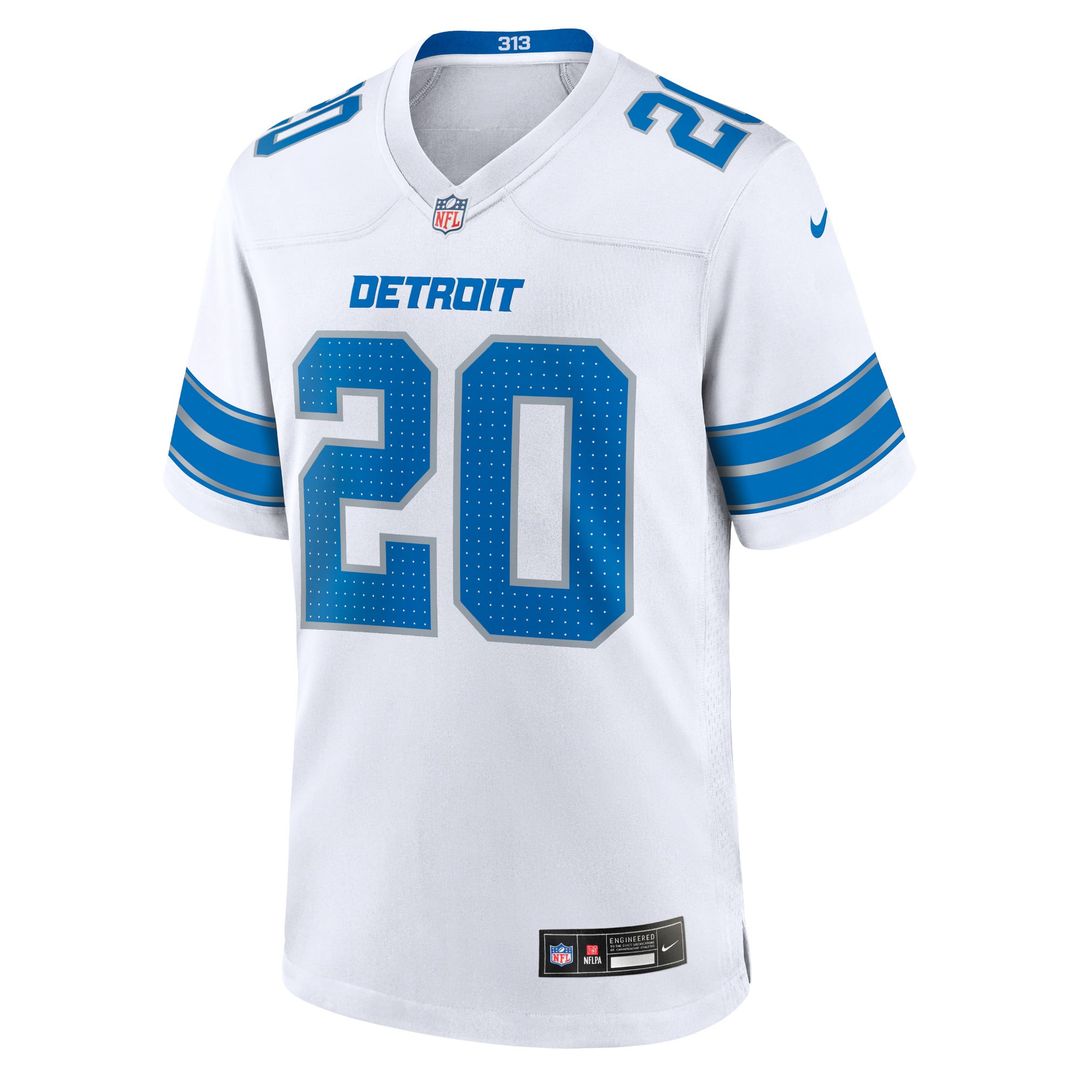 Detroit Lions Barry Sanders Nike 2nd Alternate Retired Player Game Jersey - Black