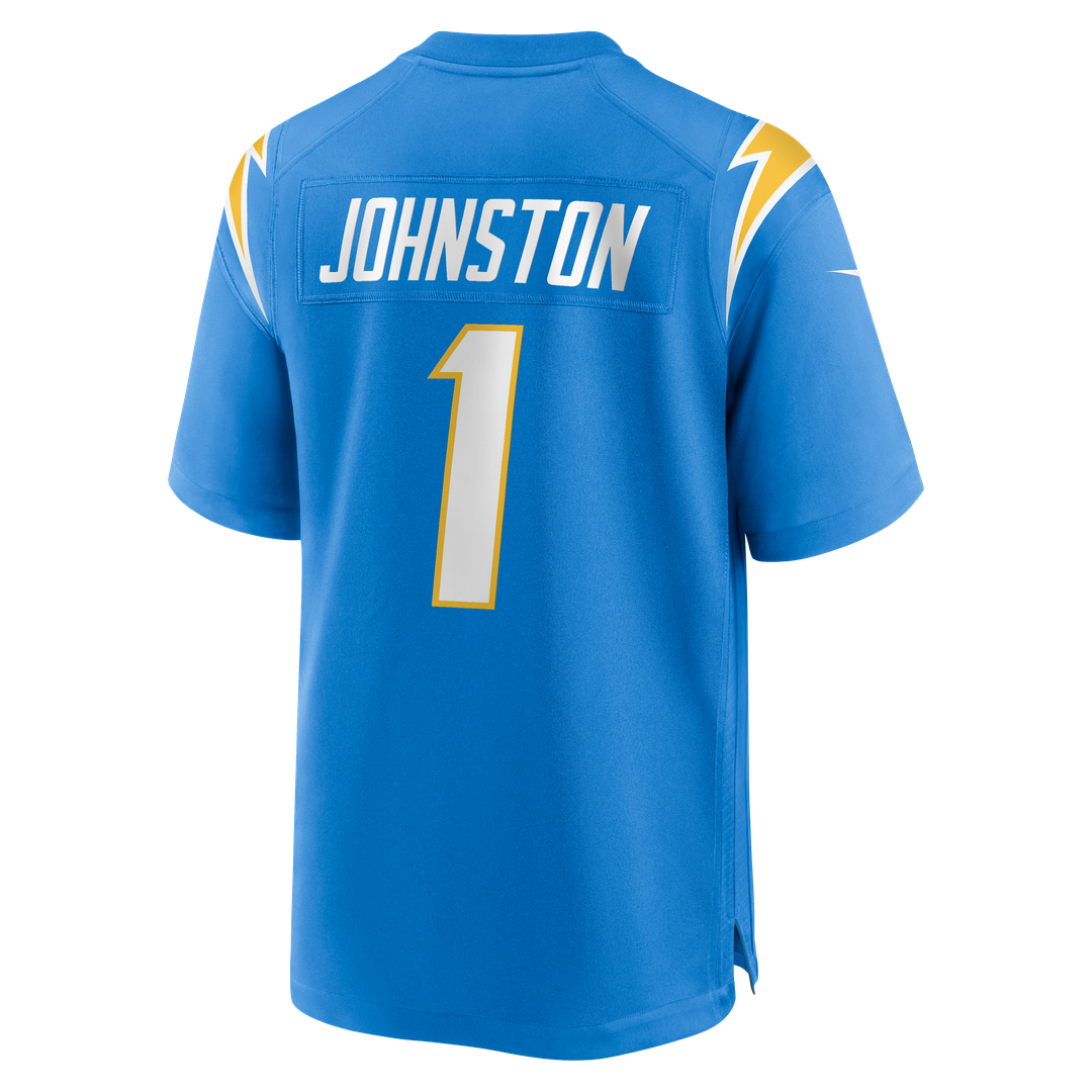 Los Angeles Chargers Quentin Johnston Nike Alternate Charger Power Game Player Jersey - Gold