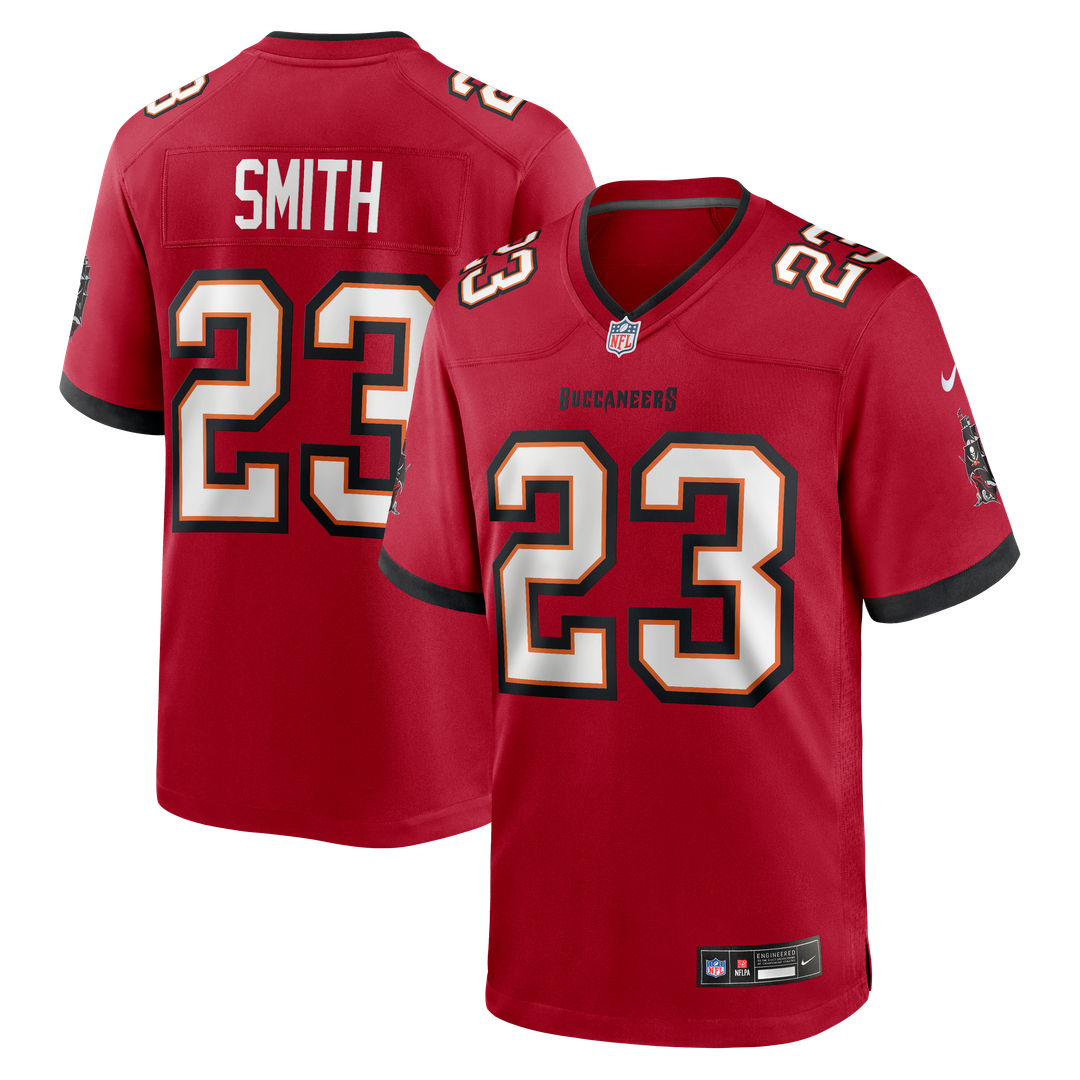 Tampa Bay Buccaneers Tykee Smith Nike Game Jersey - Red