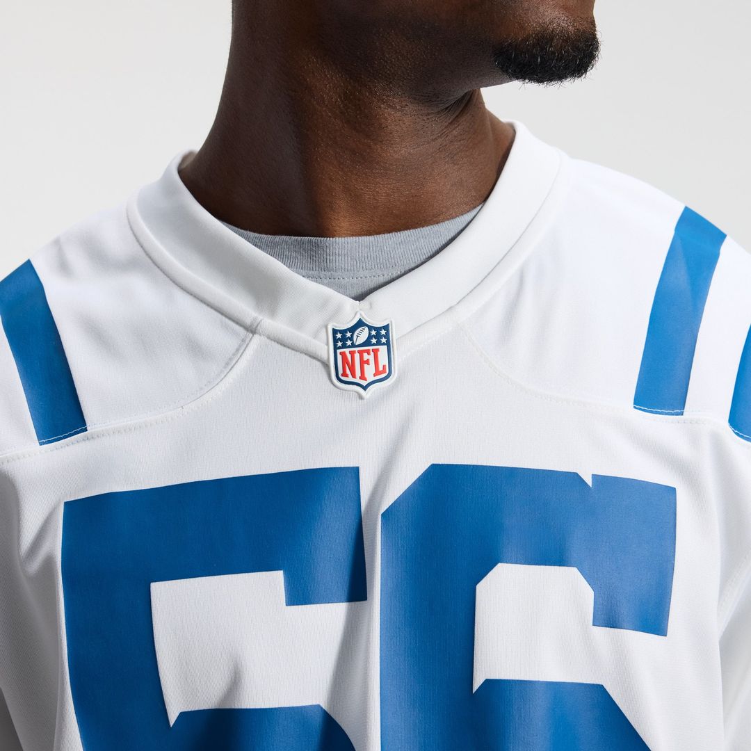 Indianapolis Colts Quenton Nelson Nike Game Player Jersey - White