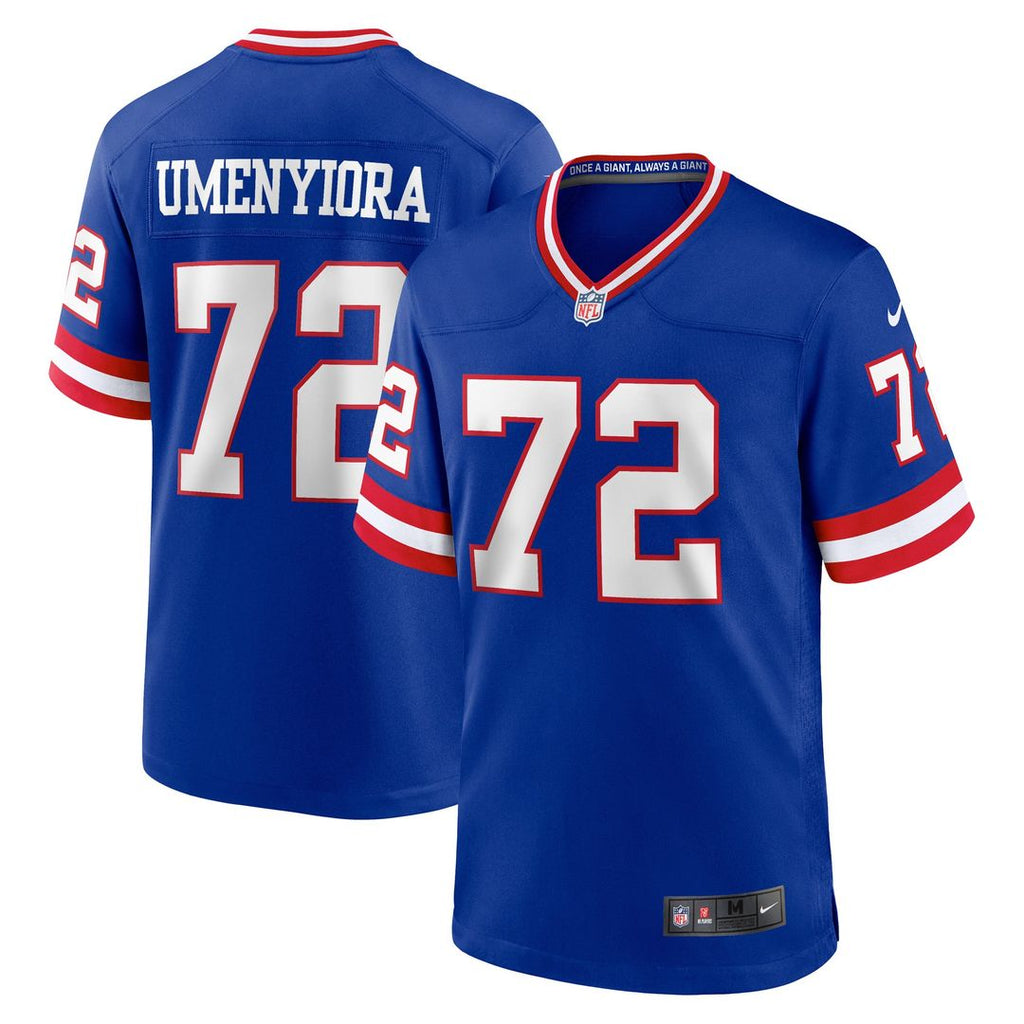 New York Giants Osi Umenyiora Nike Retired Player Alternate Game Jersey - Royal