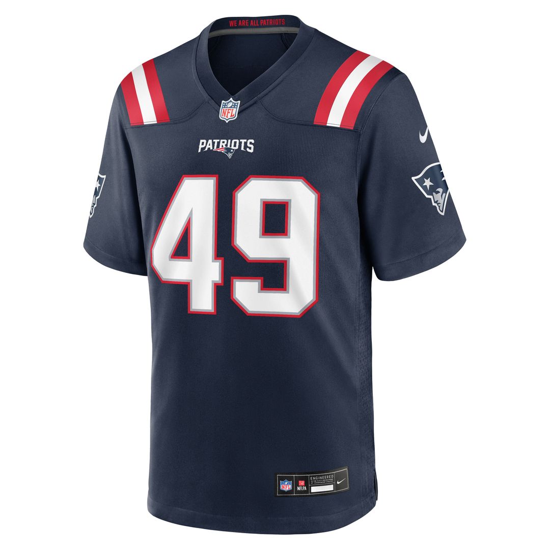 New England Patriots Chad Muma Nike Team Game Jersey - Navy