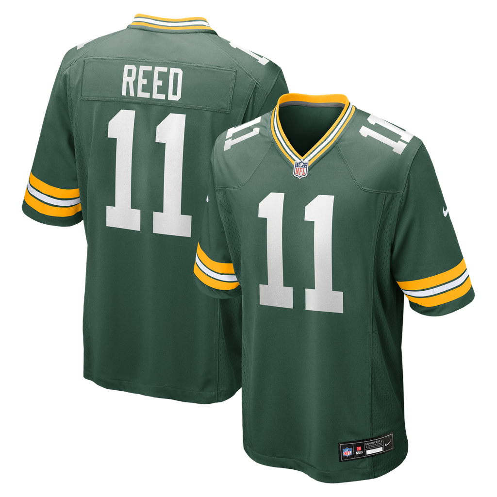 Green Bay Packers Jayden Reed Nike Game Jersey - Green