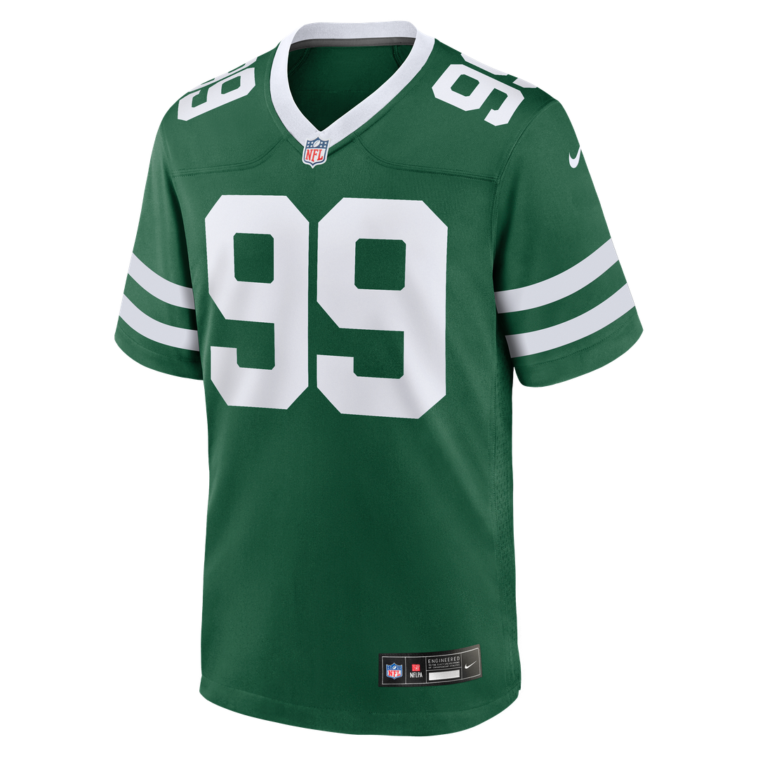 New York Jets T'Vondre Sweat Nike Team Game Jersey - Legacy Green