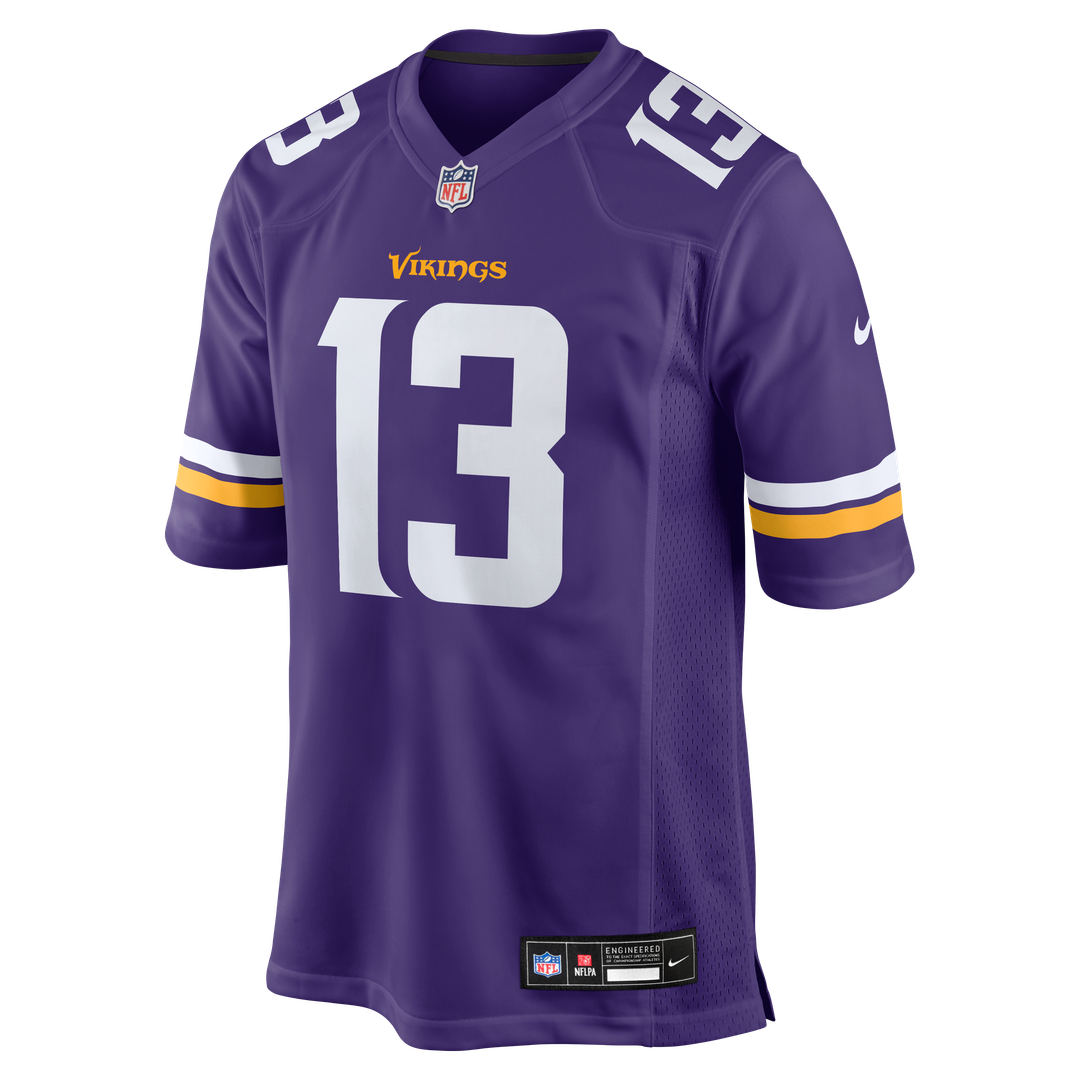 Minnesota Vikings Tai Felton Nike Team Game Jersey - Purple
