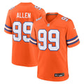 Denver Broncos Zach Allen Nike Alternate Game Jersey - Orange