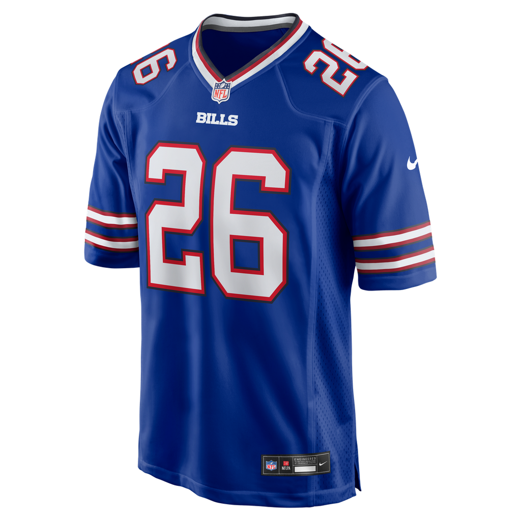 Buffalo Bills Ty Johnson Nike Team Game Jersey - Royal
