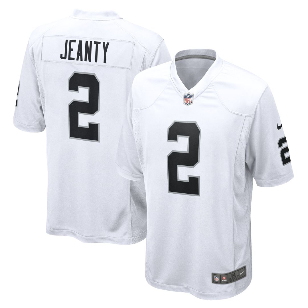 Las Vegas Raiders Ashton Jeanty Nike Team Game Jersey - Black