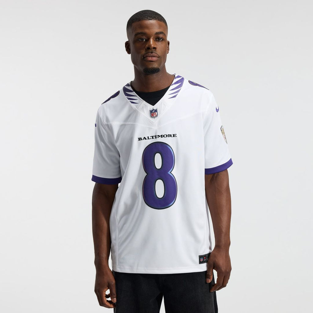 Baltimore Ravens Lamar Jackson Nike Alternate Alternate Vapor F.U.S.E. Stitched Limited Jersey - Black