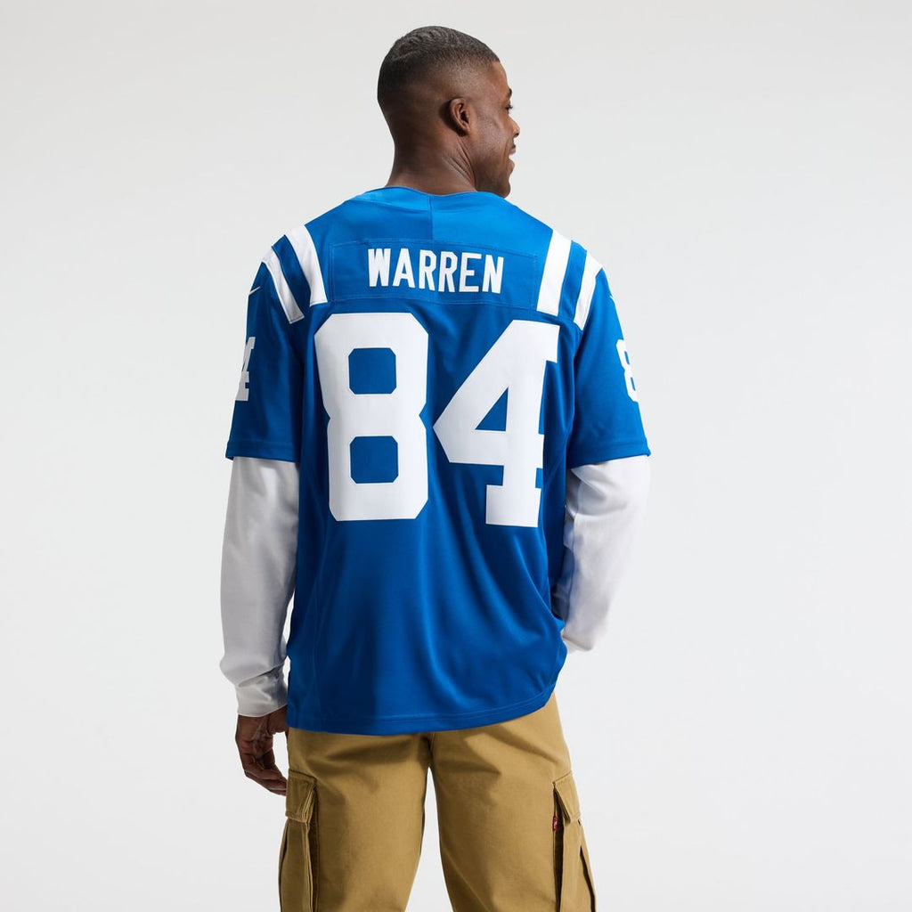 Indianapolis Colts Tyler Warren Nike Vapor F.U.S.E. Stitched Limited Jersey - White