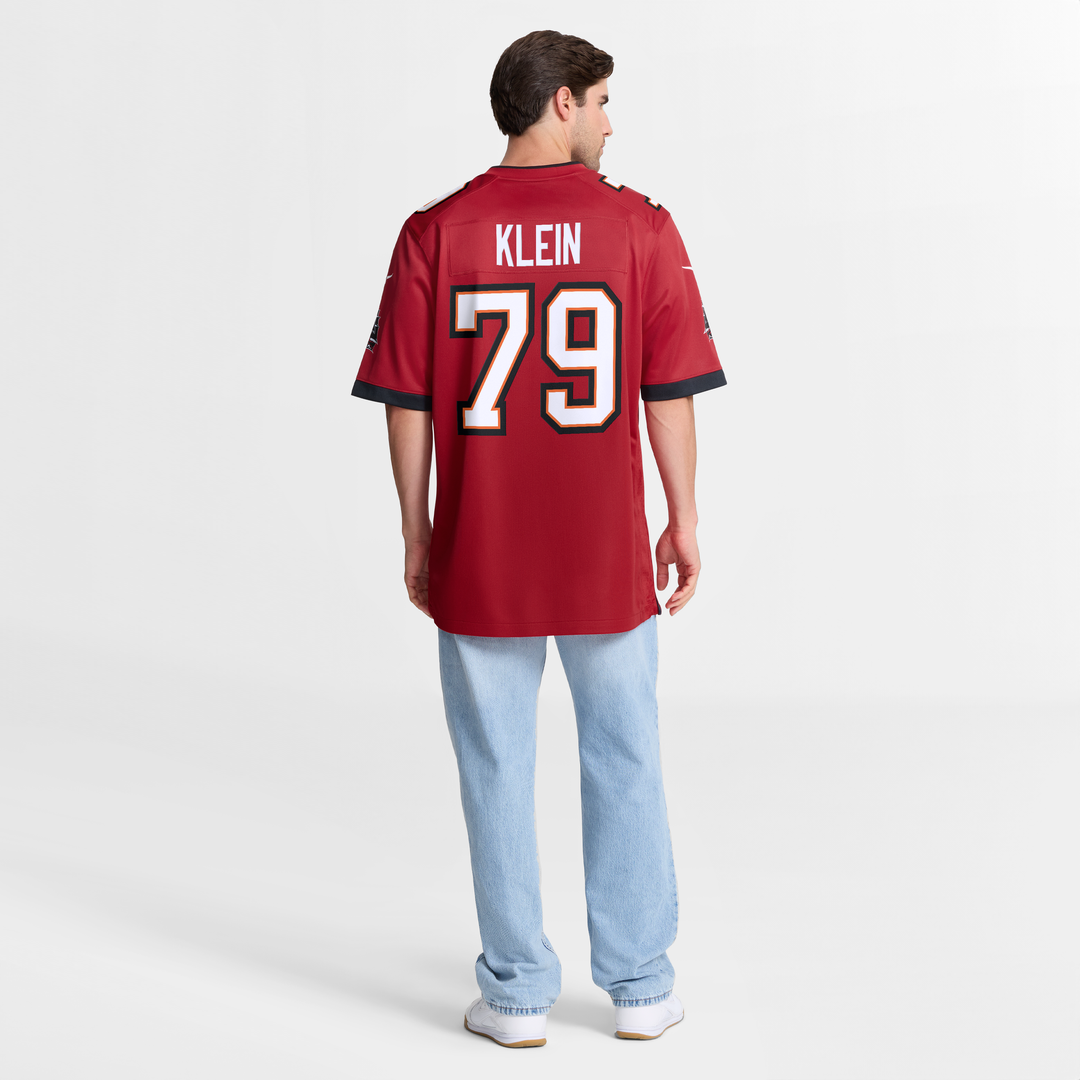 Tampa Bay Buccaneers Elijah Klein Nike Game Jersey - Red