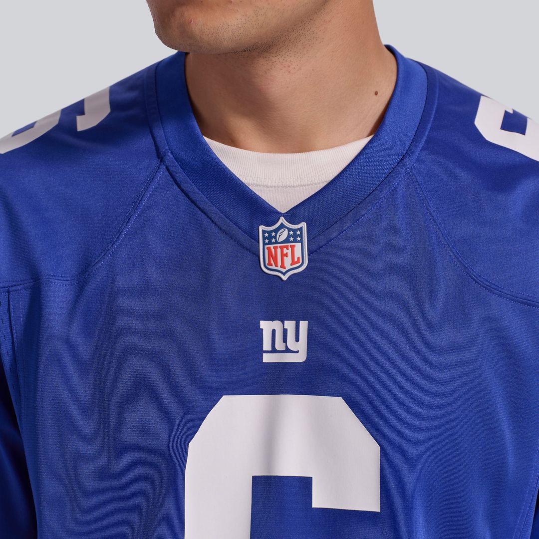 New York Giants Jaxson Dart Nike Team Game Jersey - Royal