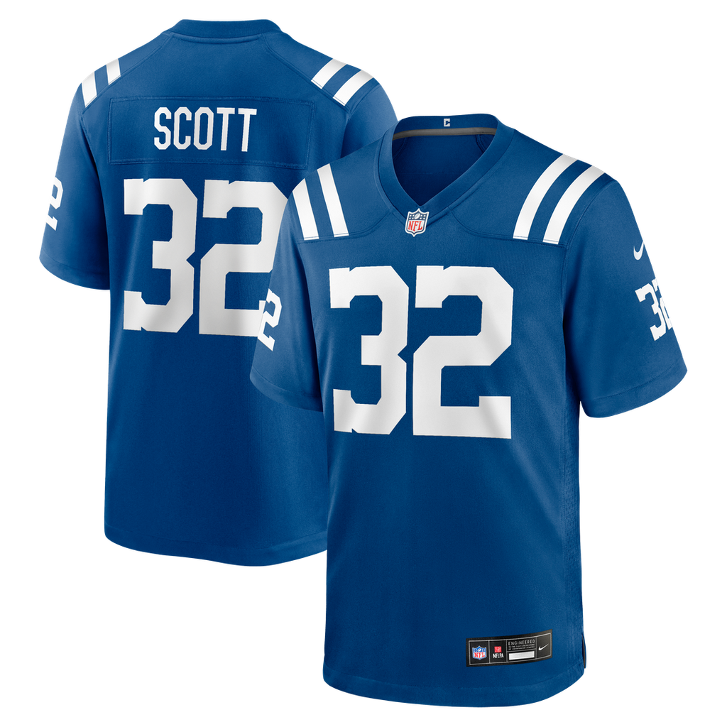 Indianapolis Colts Daniel Scott Nike Team Game Jersey - Royal