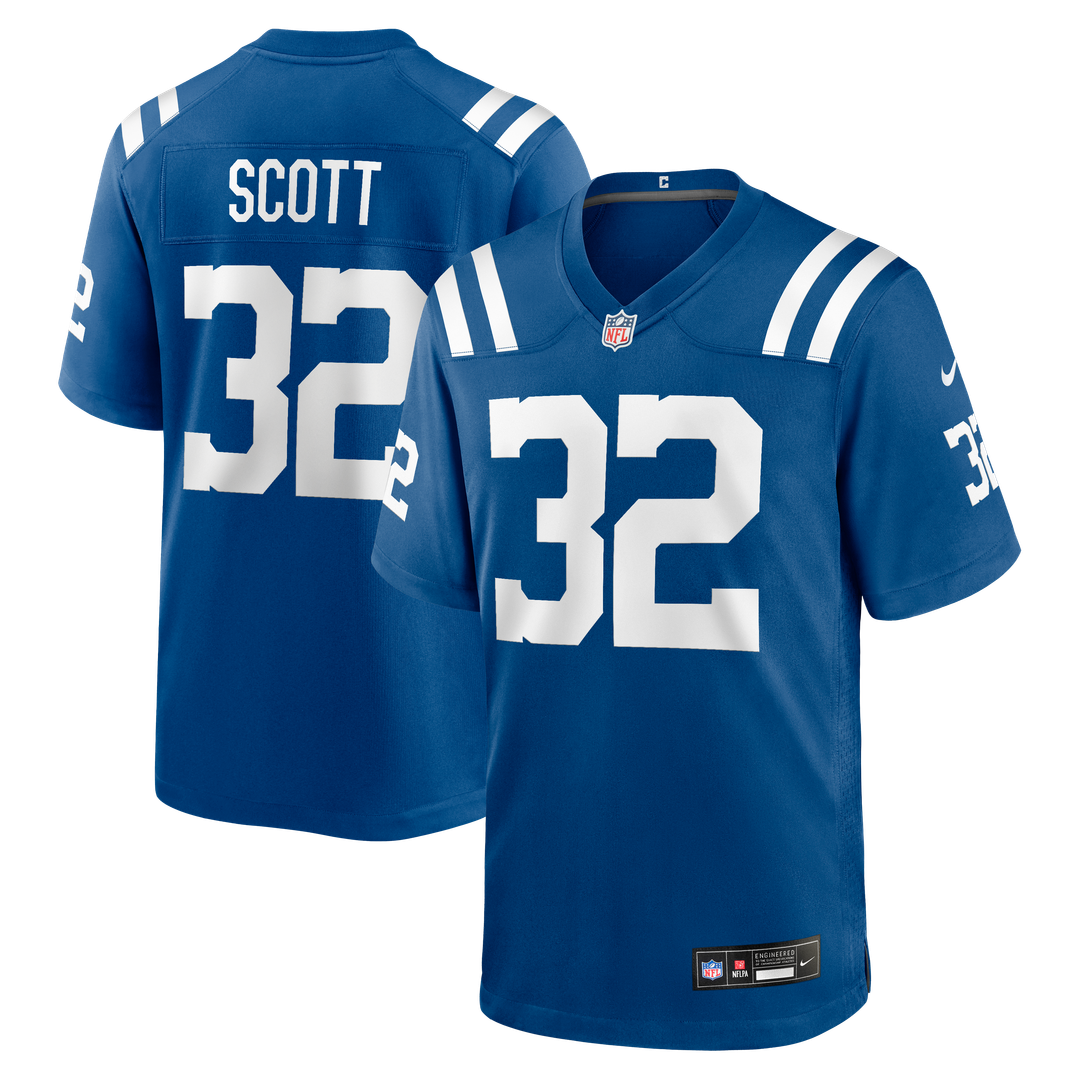Indianapolis Colts Daniel Scott Nike Team Game Jersey - Royal