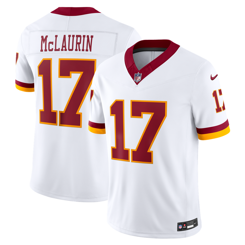 Washington Commanders Terry McLaurin Nike Vapor F.U.S.E. Stitched Limited Jersey - White