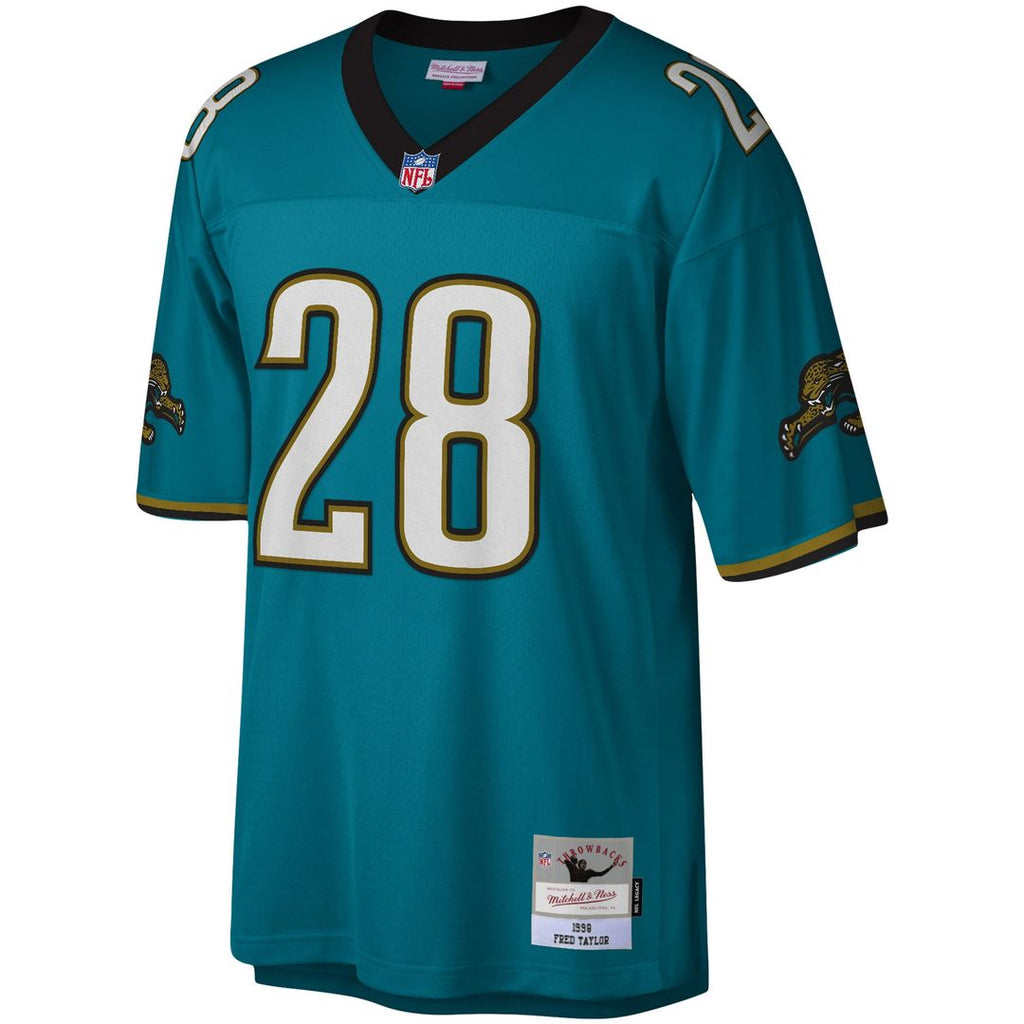 Jacksonville Jaguars Fred Taylor Mitchell & Ness Legacy Replica Jersey - Teal