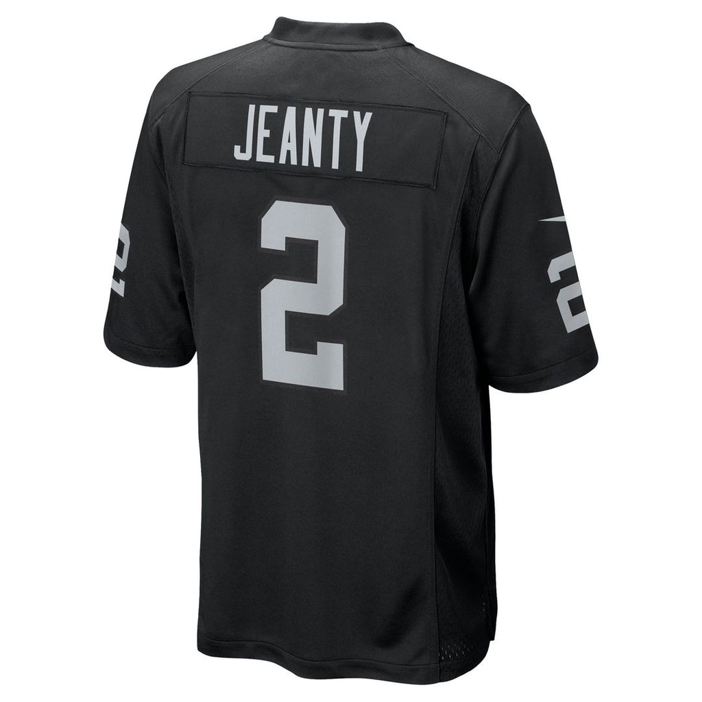 Las Vegas Raiders Ashton Jeanty Nike Team Game Jersey - Black