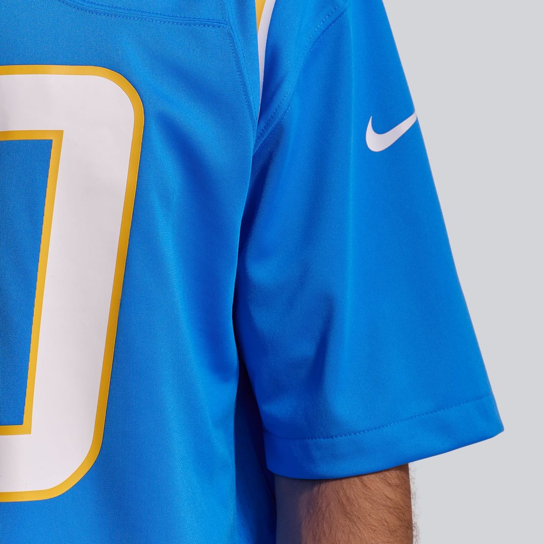 Los Angeles Chargers Justin Herbert Nike Player Game Jersey - Powder Blue