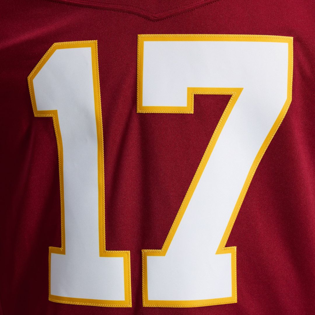 Washington Commanders Terry McLaurin Nike Team Vapor F.U.S.E. Stitched Limited Jersey - Burgundy