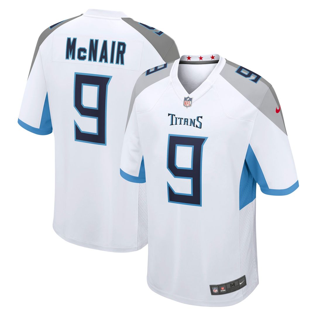Tennessee Titans Steve McNair Nike Retired Player Alternate Game Jersey - Light Blue