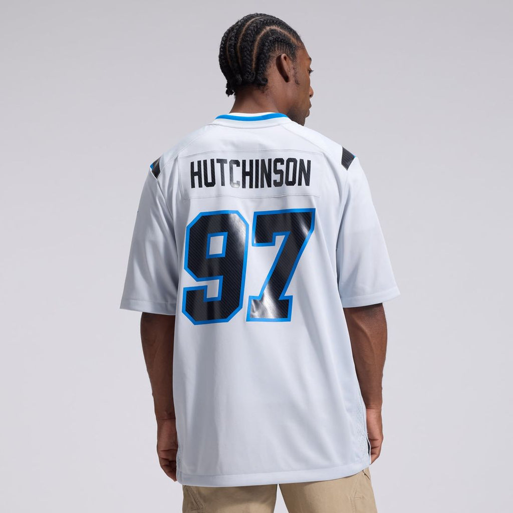 Detroit Lions Aidan Hutchinson Nike 2026 Rivalries Collection Game Jersey - Silver