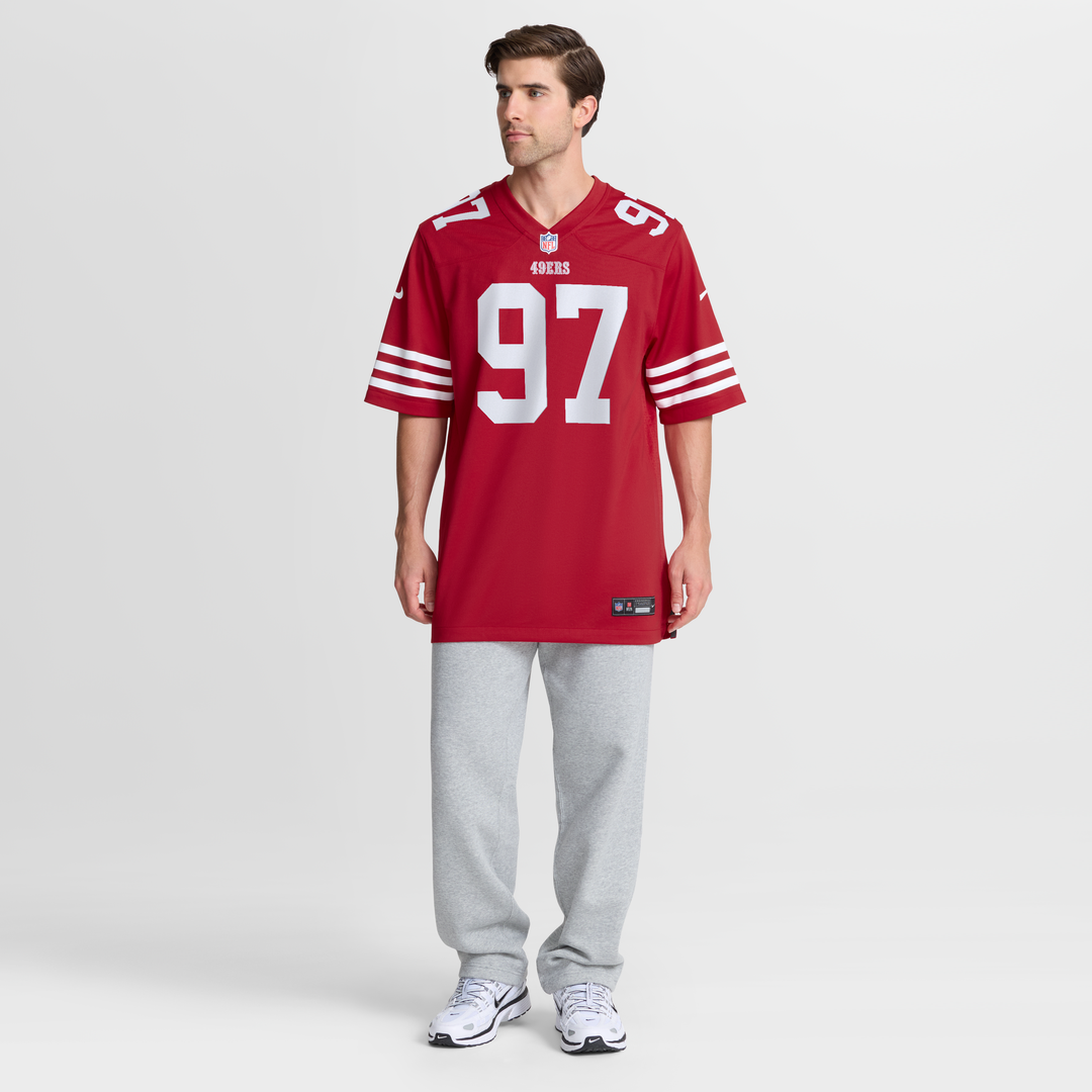San Francisco 49ers Nick Bosa Nike Player Game Jersey - White