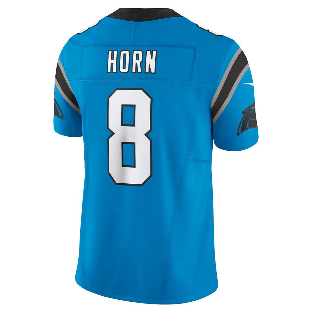 Carolina Panthers Jaycee Horn Nike Vapor F.U.S.E. Limited Jersey - Blue