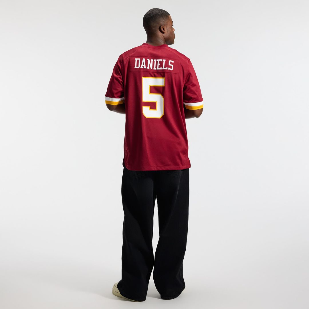 Washington Commanders Jayden Daniels Nike Game Super Bowl Era Jersey - White
