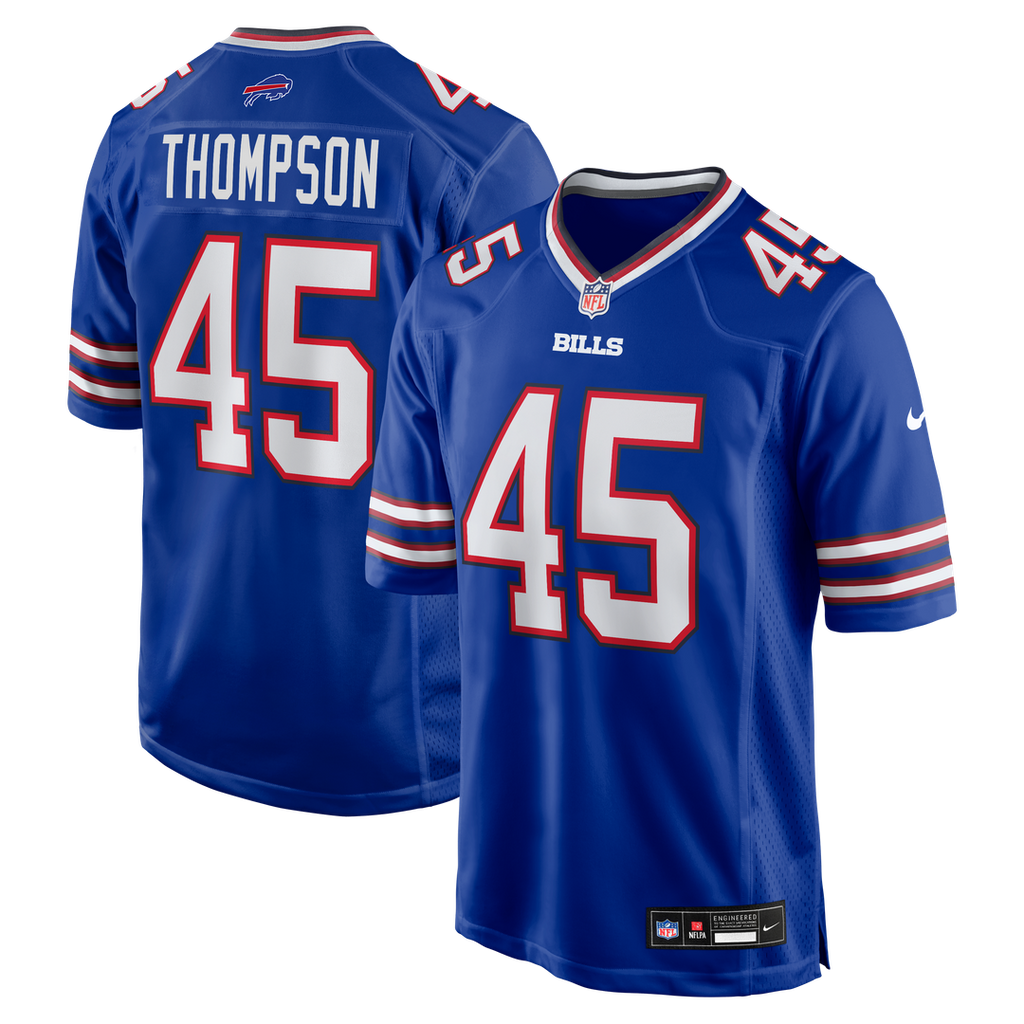 Buffalo Bills Shaq Thompson Nike Team Game Jersey - Royal