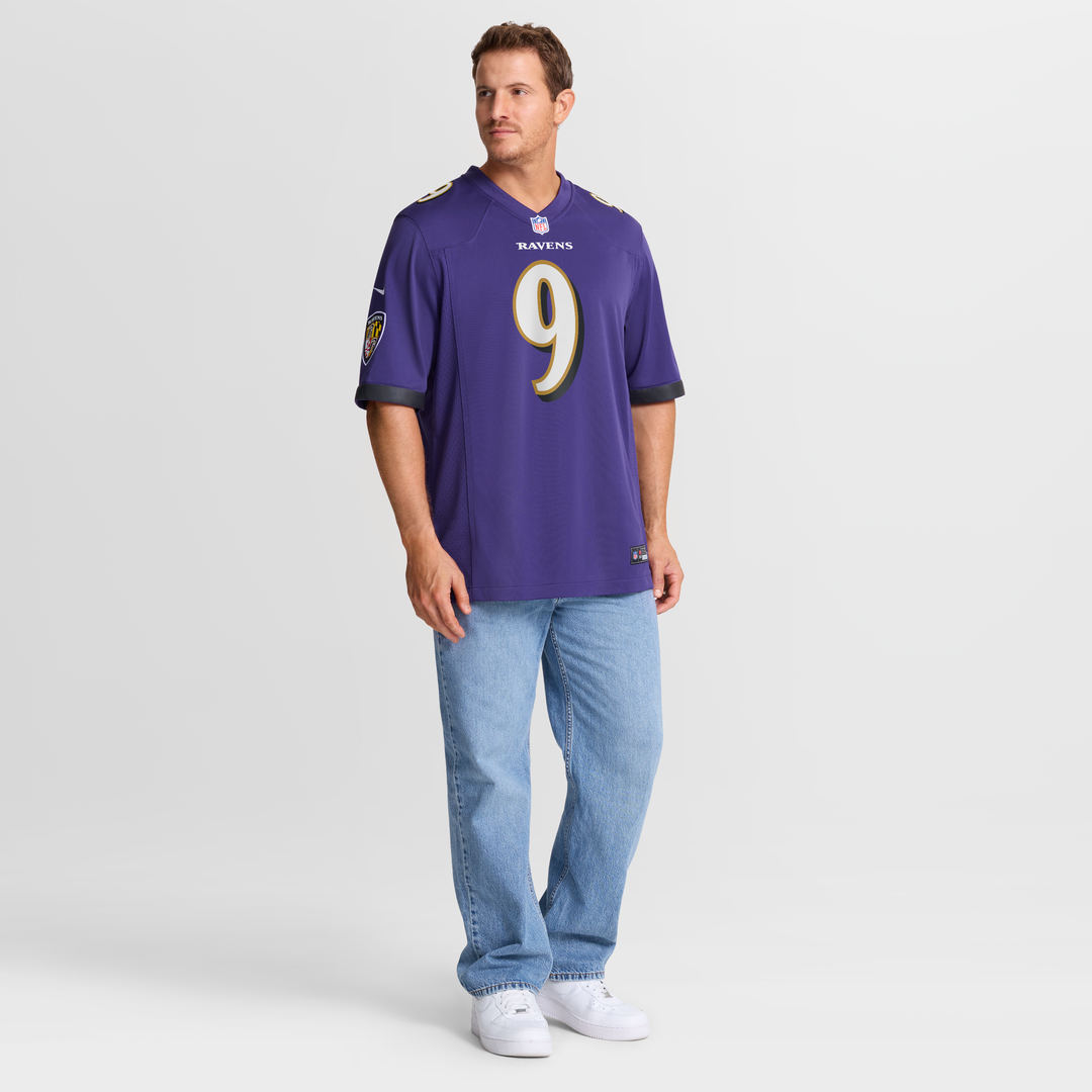 Baltimore Ravens Steve McNair Nike Game Retired Player Jersey - Purple