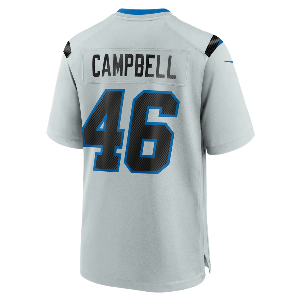 Detroit Lions Jack Campbell Nike 2026 Rivalries Collection Game Jersey - Silver