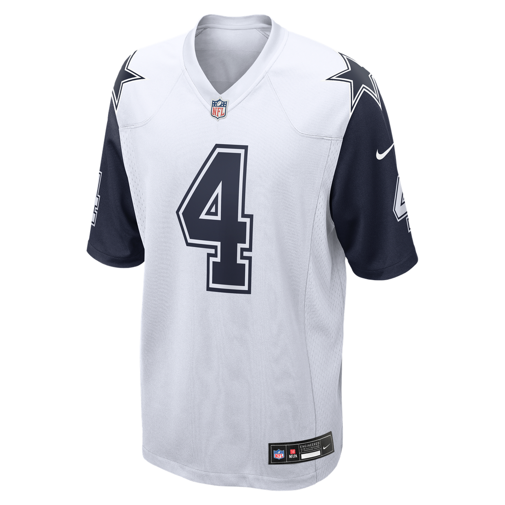 Dallas Cowboys Dak Prescott Nike Alternate Game Team Jersey - Navy
