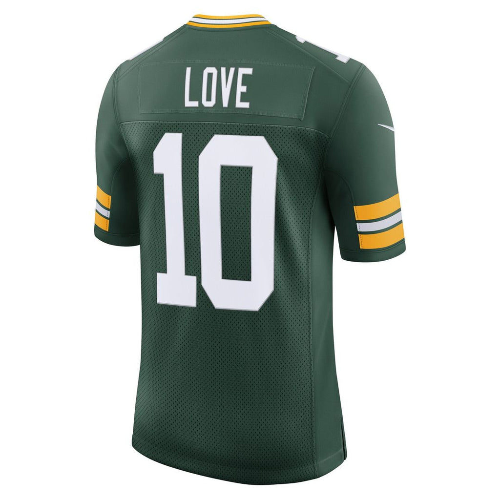 Green Bay Packers Jordan Love Nike Team Vapor Untouchable Limited Jersey - Green