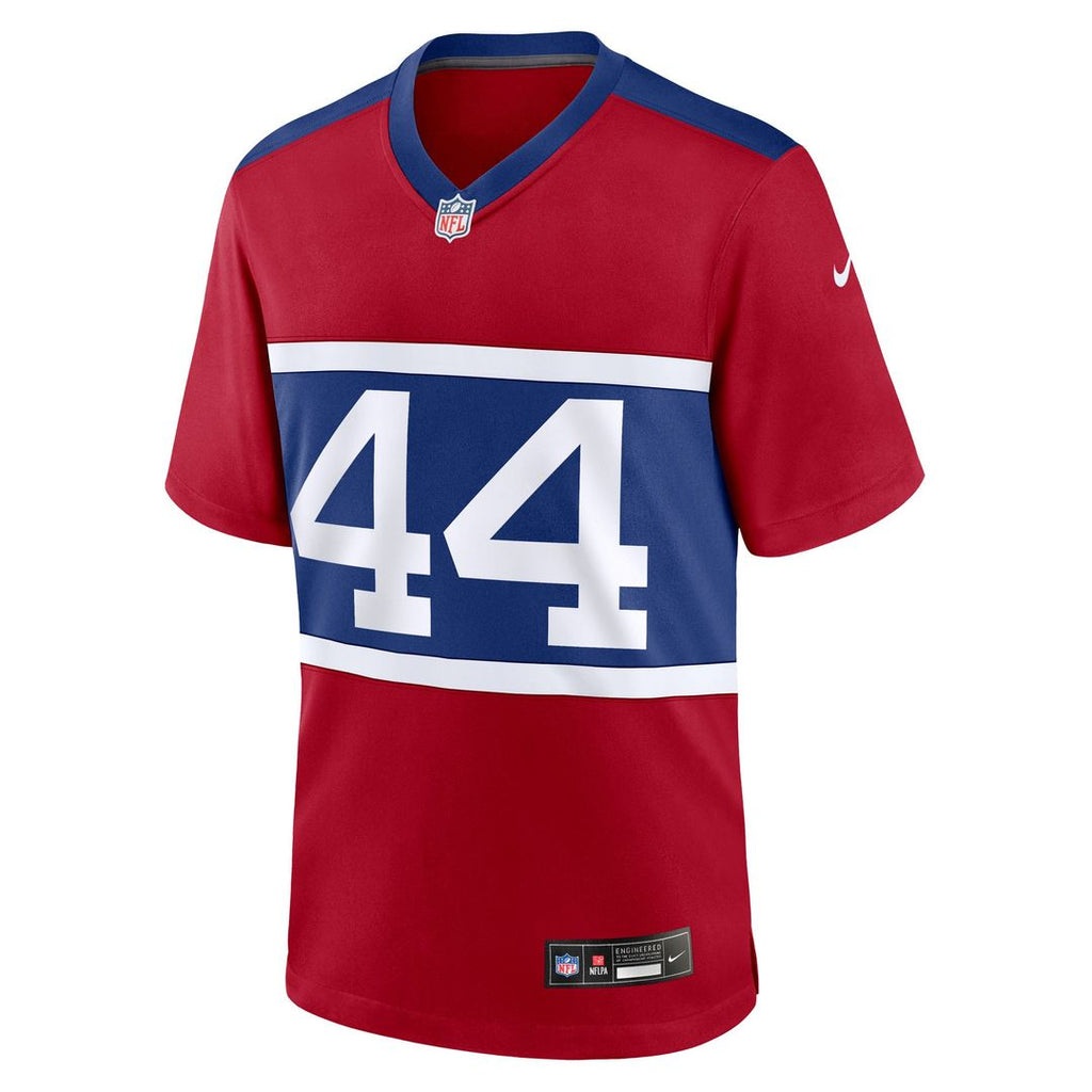 New York Giants Cam Skattebo Nike Alternate Century Red Game Jersey - Red